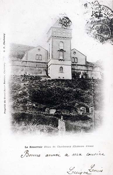 réservoir dit usine des eaux de la Fauconnière