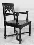 fauteuil de style Napoléon III