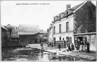 Saint-Pierre-sur-Dives - Les tanneries.- Carte postale, Landais, s.d., début 20e siècle. (Collection particulière P. Coftier).
