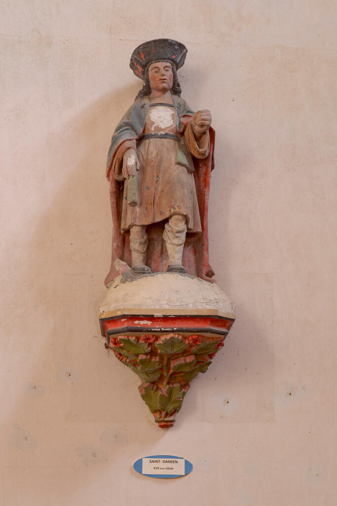 statue, demi-nature : Saint Jacques