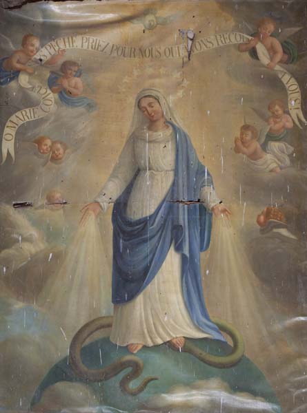 tableau : l'Immaculée Conception