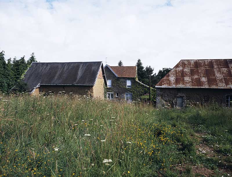 ferme, actuellement maison