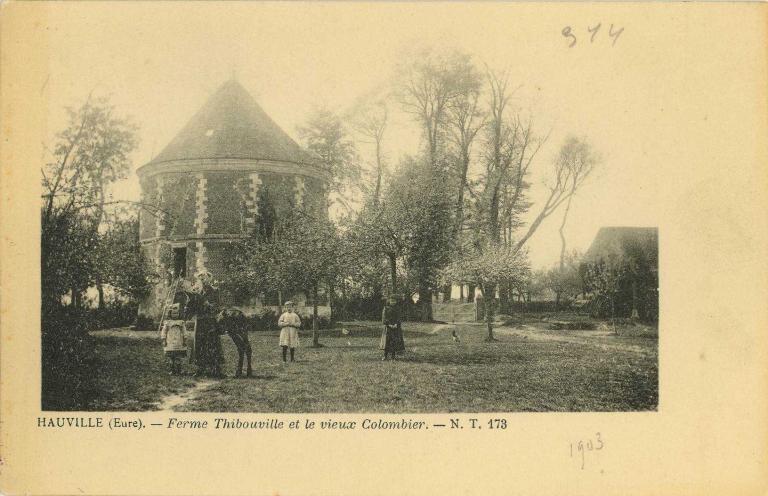 ferme-manoir de Thibouville, actuellement maison