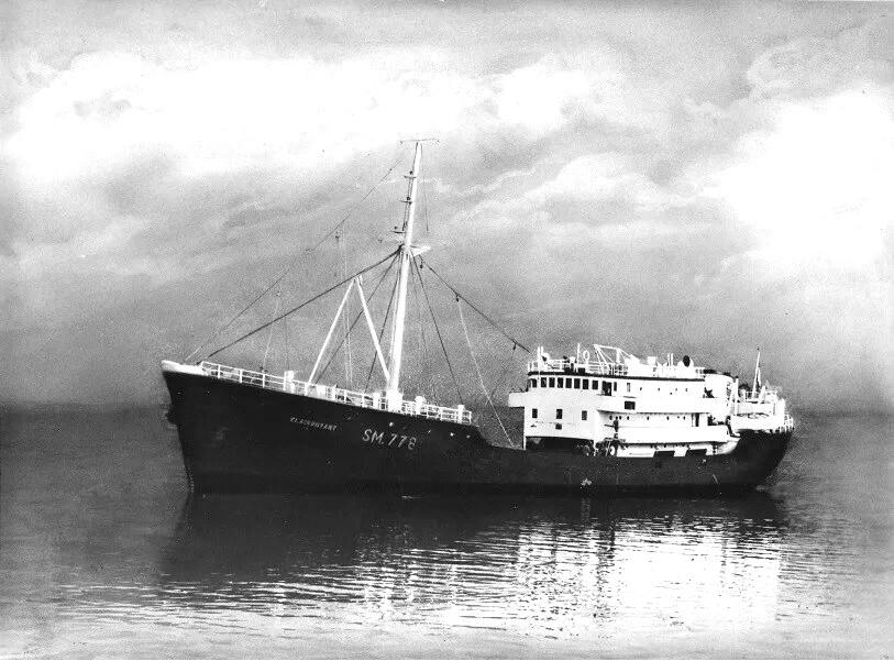 bateau de pêche : chalutier (grande pêche) dit CLAIRVOYANT