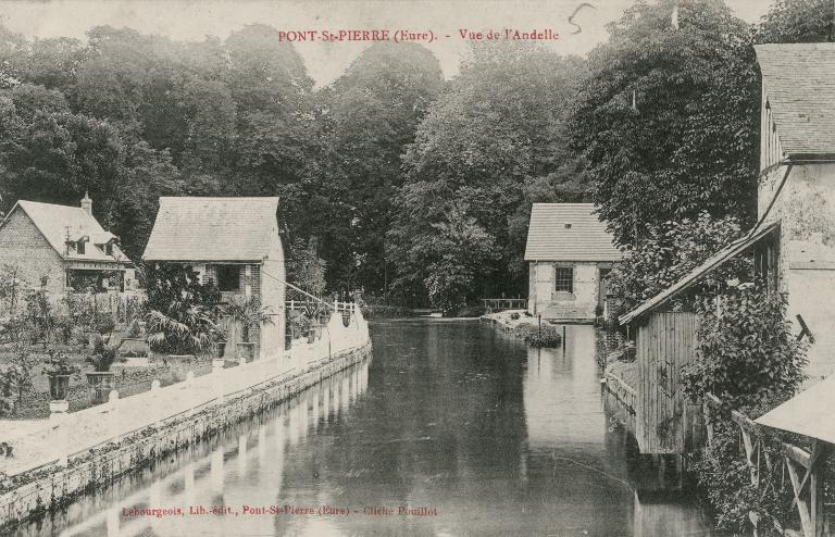 filature de coton d'Houdemare, puis usine de chaudronnerie et de construction métallique Philbert