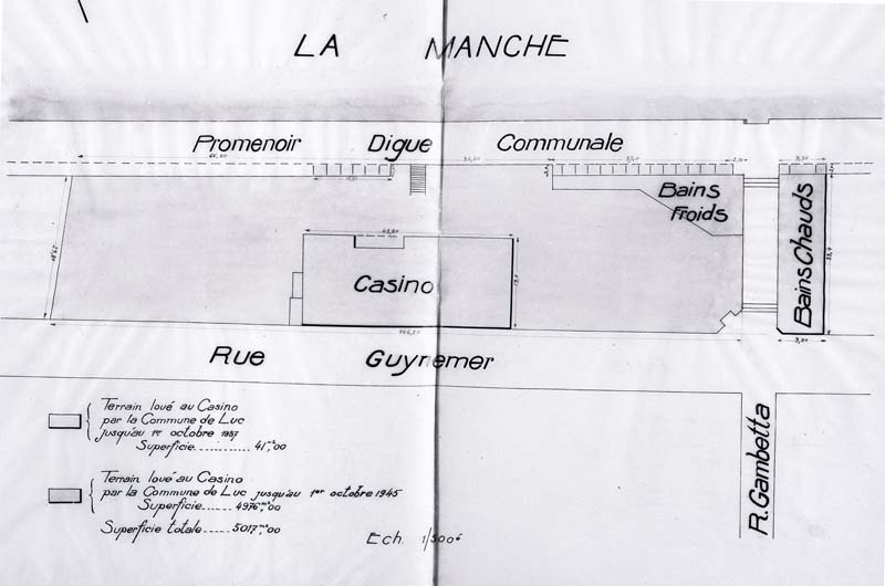 casino dit Le Grand Casino, puis établissement de bains et casino dits Le Casino municipal