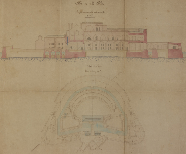 Fort-Royal, puis Fort-National et Fort-Impérial, actuellement Fort de l'île Pelée