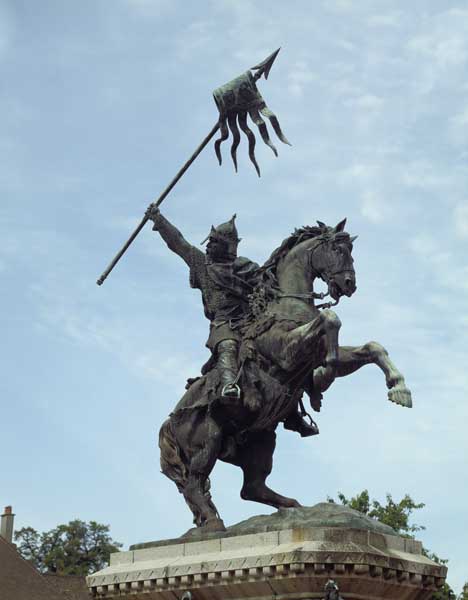 Statue équestre de Guillaume Le Conquérant