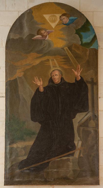 tableau : Vision de saint Benoît de Nursie