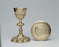 ensemble d'un calice et d'une patène n°2