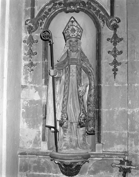 2 statues : saint Claude, saint Guillaume Firmat