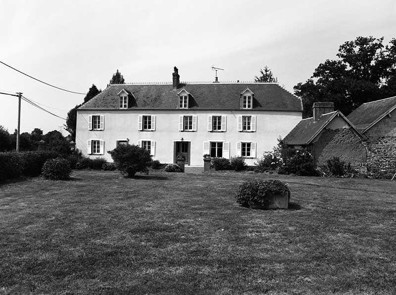 ferme, actuellement maison