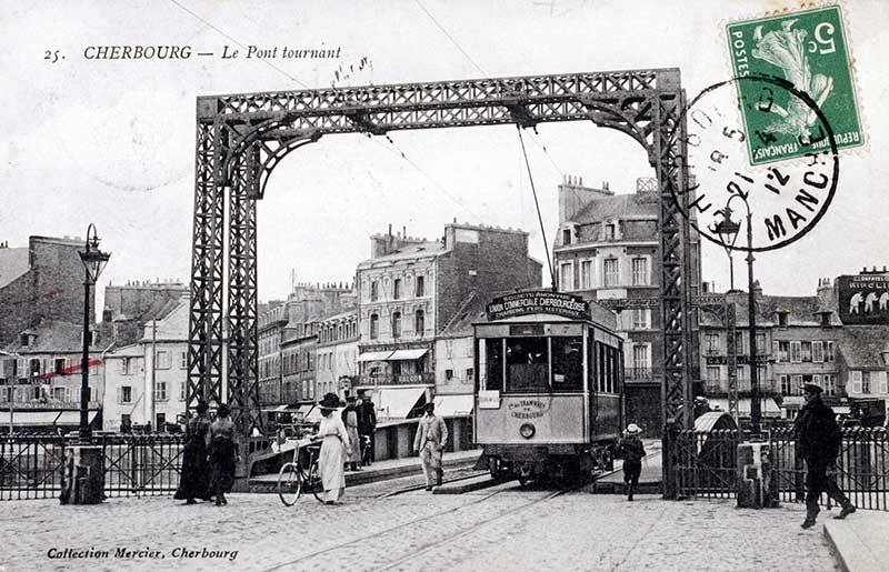 pont mobile dit Pont-tournant du port de commerce