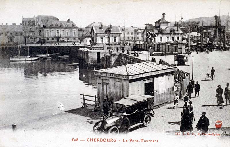 pont mobile dit Pont-tournant du port de commerce