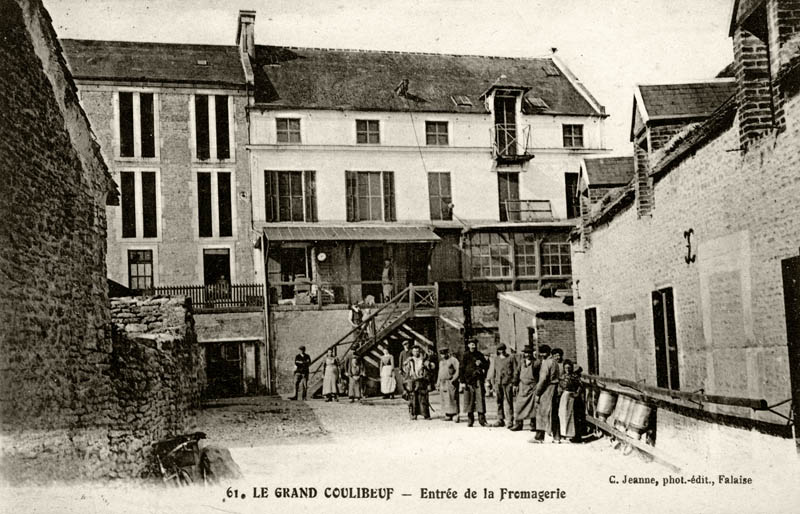 moulin à farine dit moulin de Couliboeuf, puis fromagerie industrielle de la Société laitière des fermiers normands