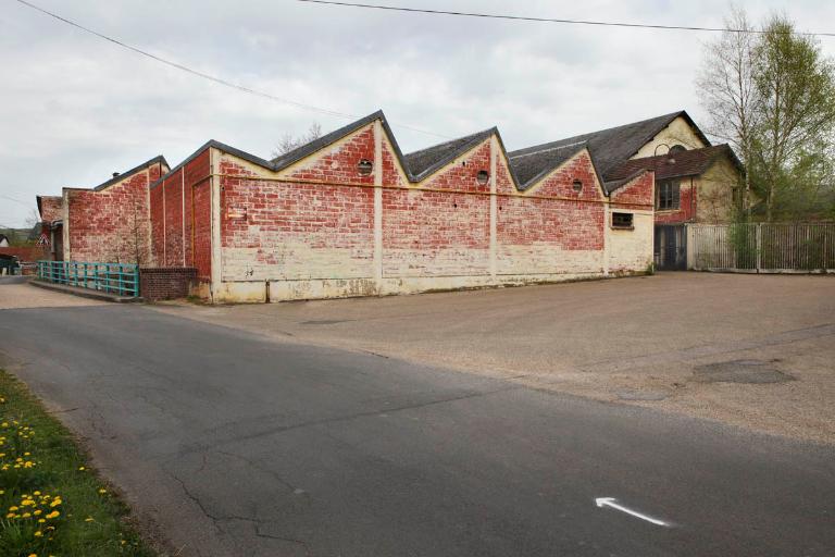 fonderie-laminoir-martinet-tréfillerie des Fonderies de Romilly, puis robinetterie Briffault puis gazfio, dite usine des Ponts