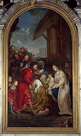 tableau d'autel : Adoration des Mages