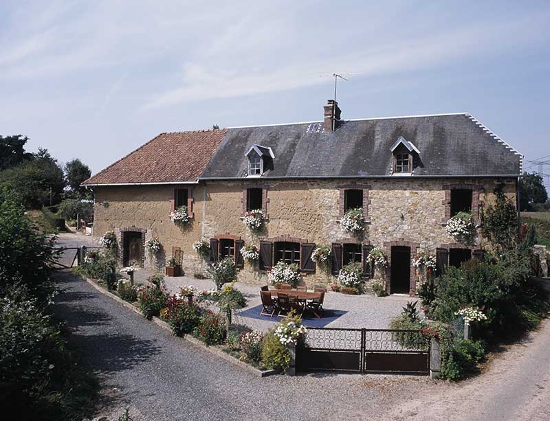 ferme, actuellement maison