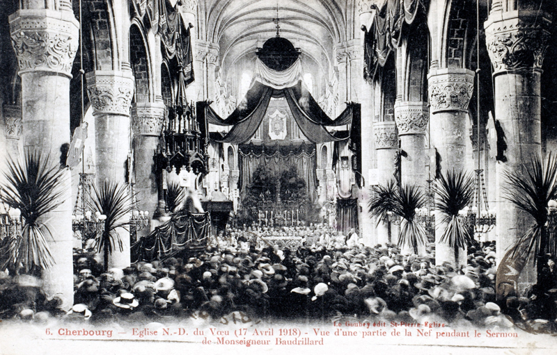 église paroissiale Notre-Dame du Voeu actuellement église Notre-Dame du Voeu