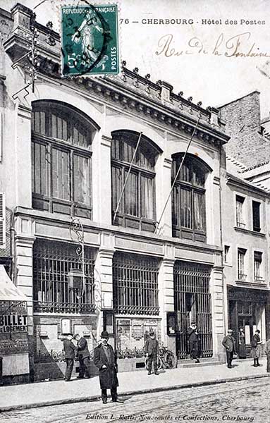 hôtel des Postes et Télégraphes, puis perception, actuellement foyer