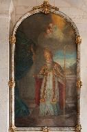 tableau et son cadre : Saint Vigor