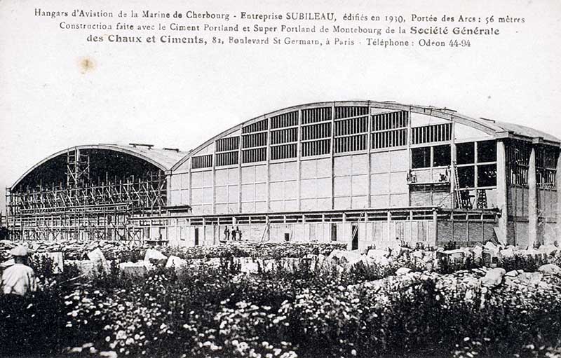 hangar aéronautique, dit centre d'hydraviation de Chantereyne, actuellement caserne des marins-pompiers