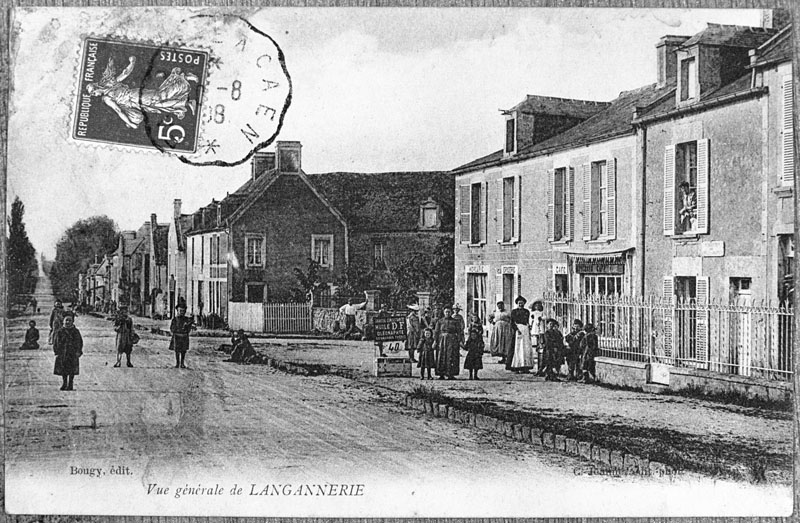 les maisons et fermes de Grainville-Langannerie