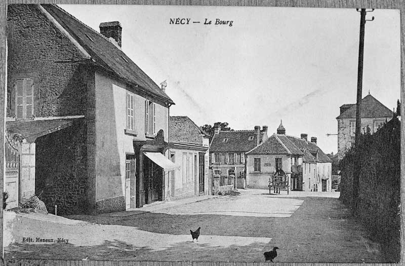 les maisons et fermes de Nécy