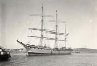 bateau de marchandises en vrac : trois mâts barque (vracquier) dit DIEPPEDALLE