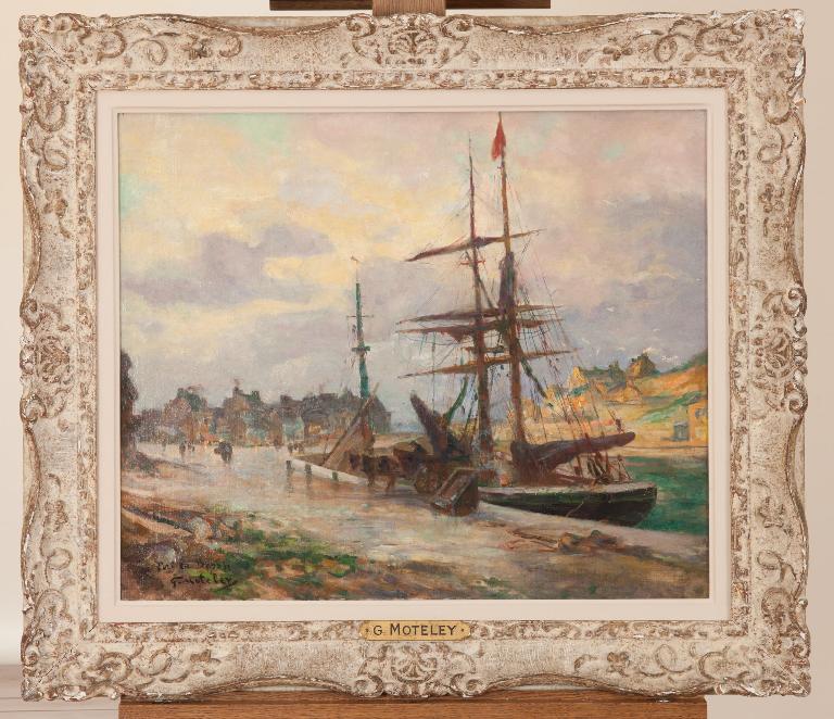 tableau : Port-en-Bessin