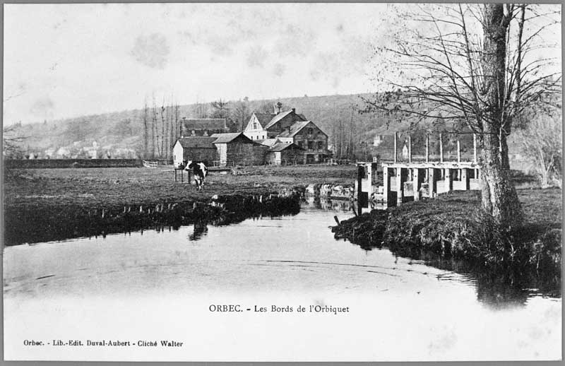 moulin à blé, puis filature de laine, puis moulin à farine, puis scierie